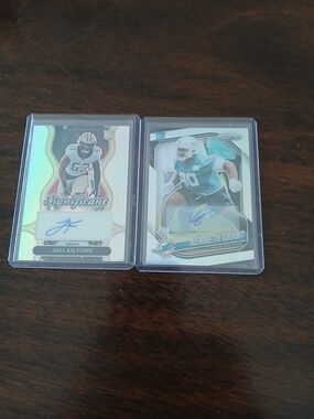 Panini Football Trading Cards - Teal, White, Gold, Black 2024 Rookies